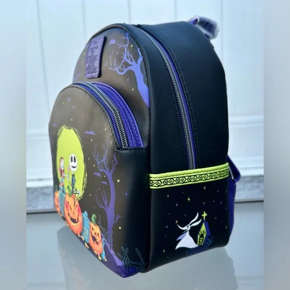 The Nightmare Before♠️Christmas Backpack Set - Picture 3 of 12